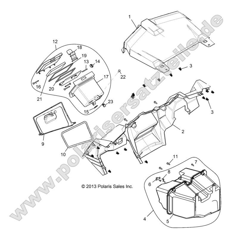 BODY, DASH AND GLOVEBOX BODY, DASH AND GLOVEBOX