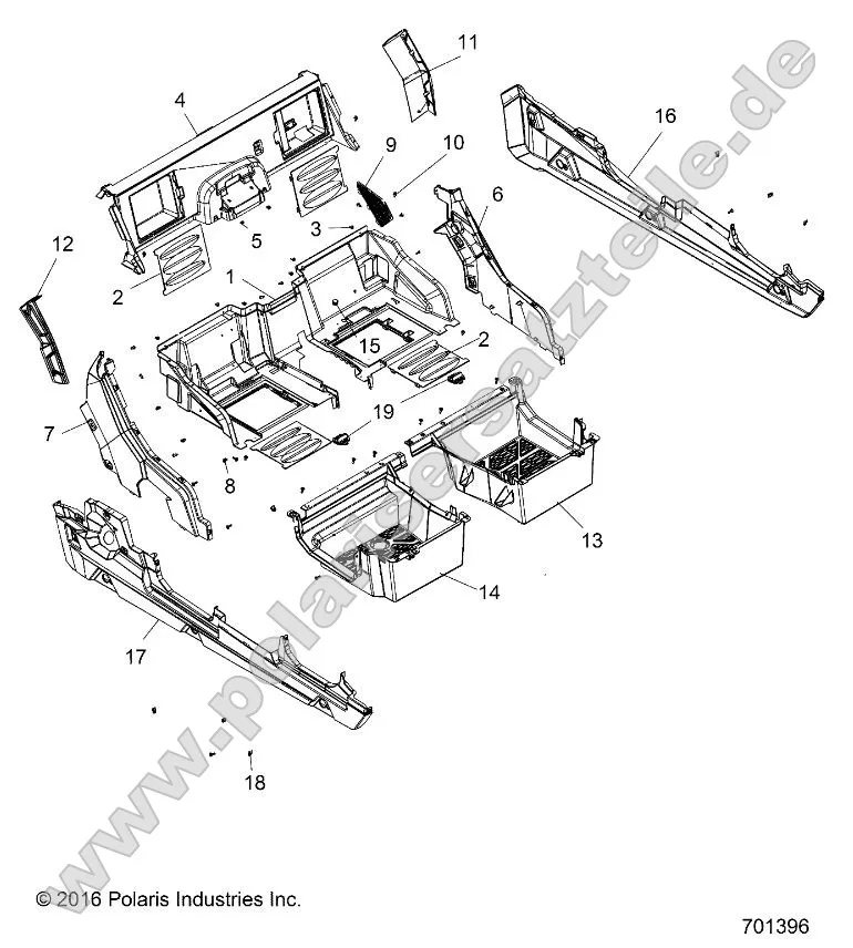 Body, Rear Closeoff, Fenders and Floor Body, Rear Closeoff, Fenders and Floor