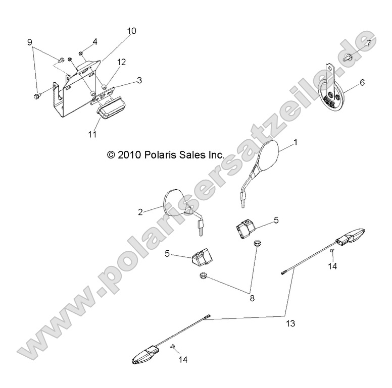 ELECTRICAL, TURN SIGNALS, HORN and MIRRORS ELECTRICAL, TURN SIGNALS, HORN and MIRRORS