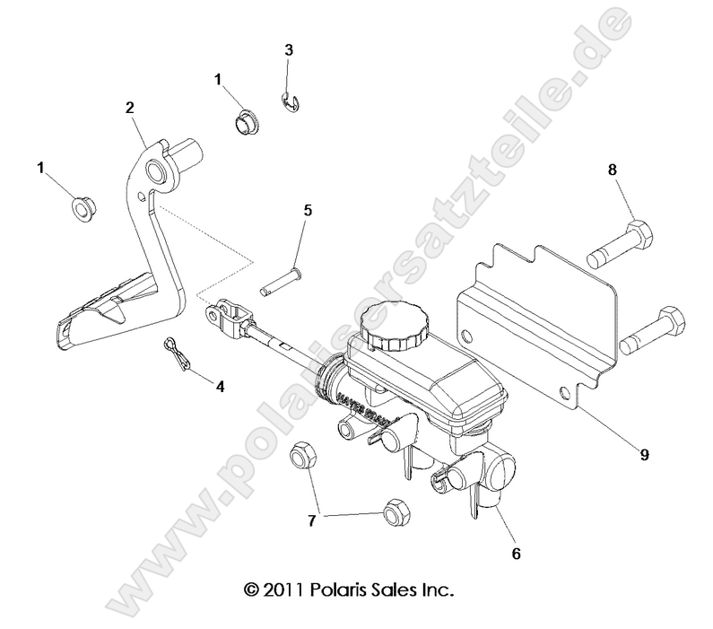 BRAKES, PEDAL and MASTER CYLINDER BRAKES, PEDAL and MASTER CYLINDER