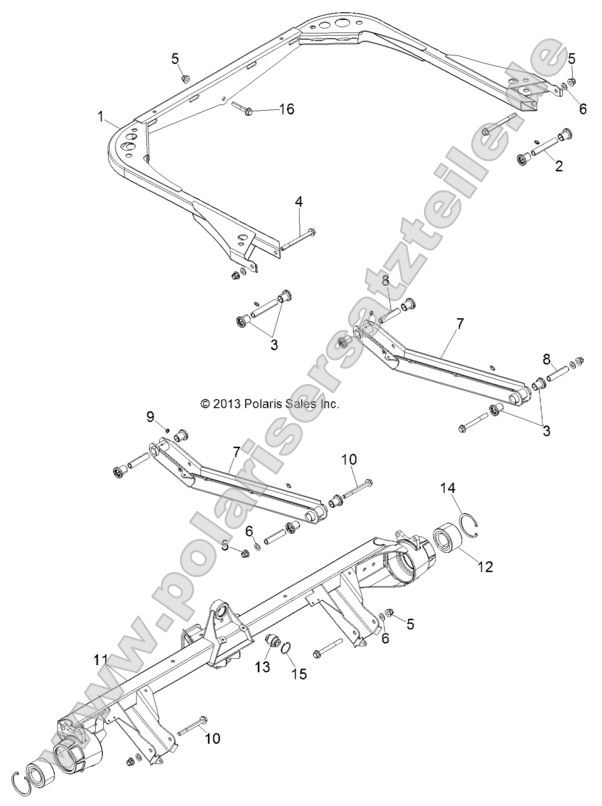Suspension, Rear