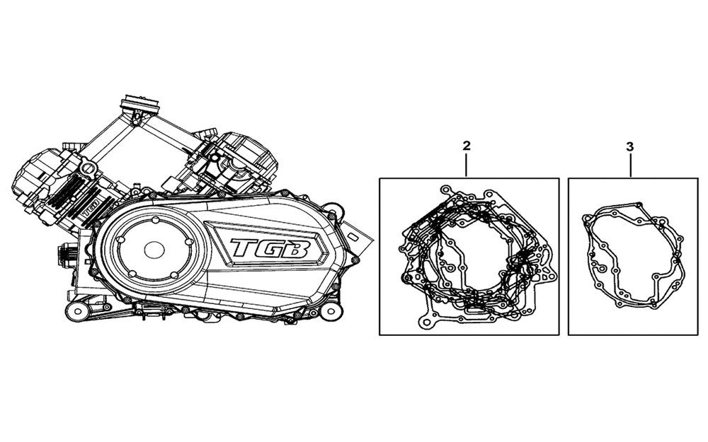 Motor & Motordichtsatz