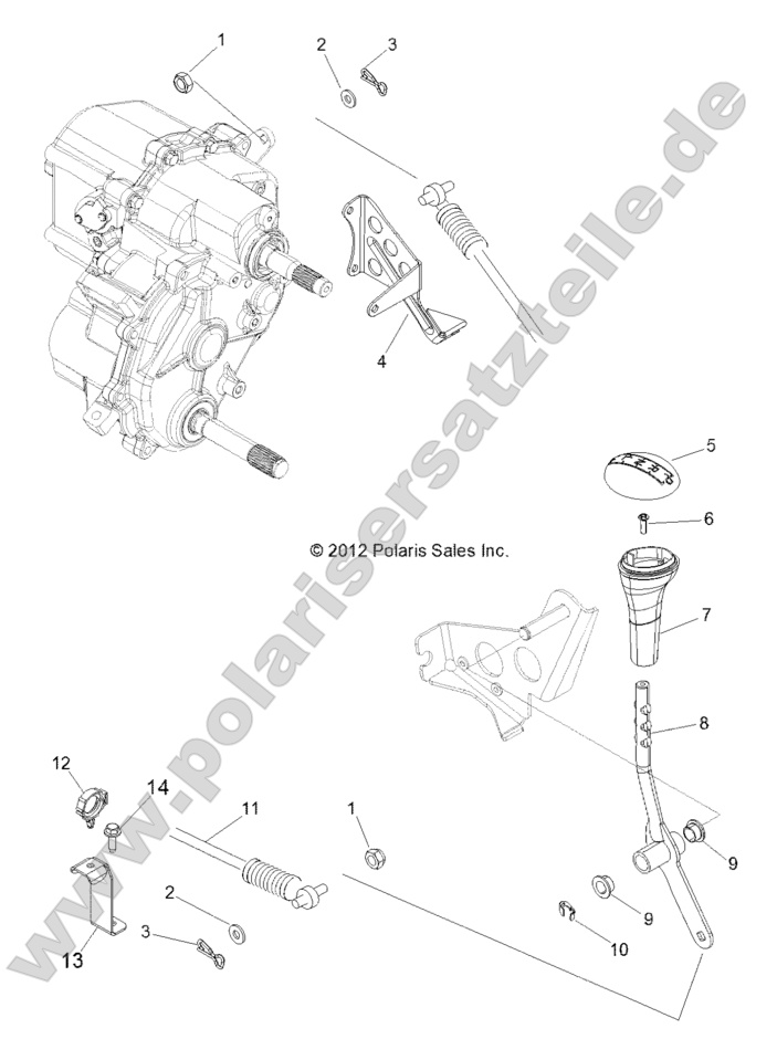 DRIVE TRAIN, GEAR SELECTOR DRIVE TRAIN, GEAR SELECTOR