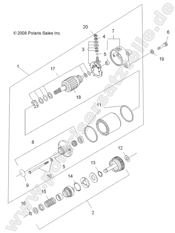 ENGINE, STARTING SYSTEM ENGINE, STARTING SYSTEM