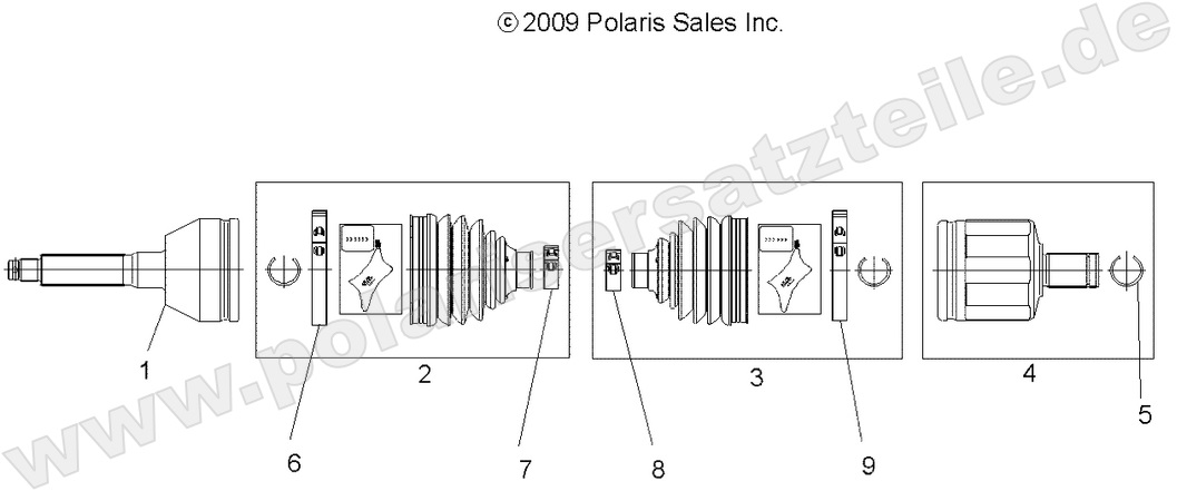 DRIVE TRAIN, FRONT DRIVE SHAFT DRIVE TRAIN, FRONT DRIVE SHAFT