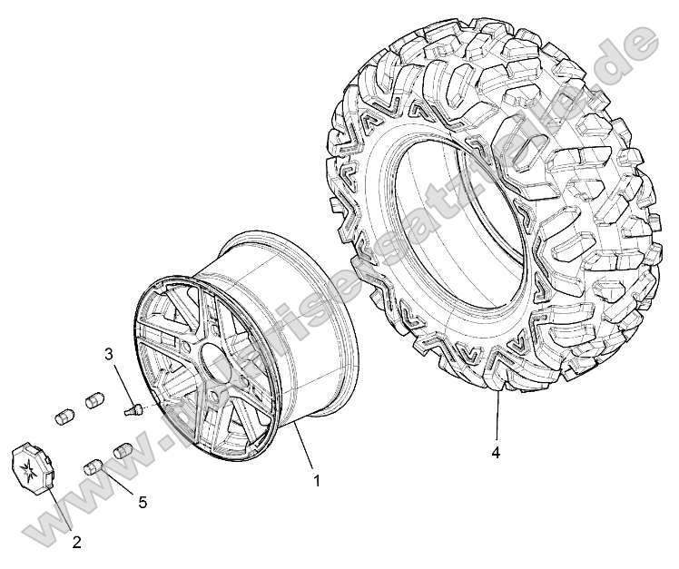 Wheels, Rear Wheels, Rear