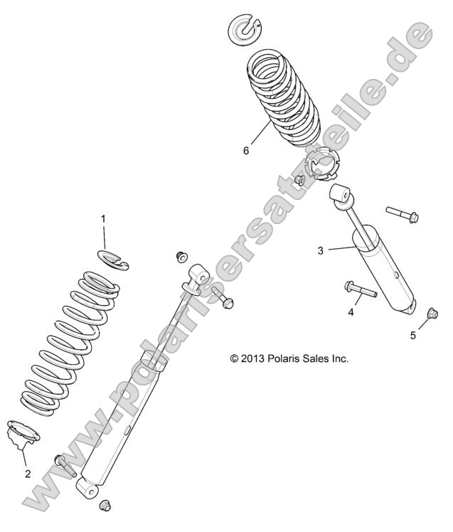 Suspension, Rear Shock