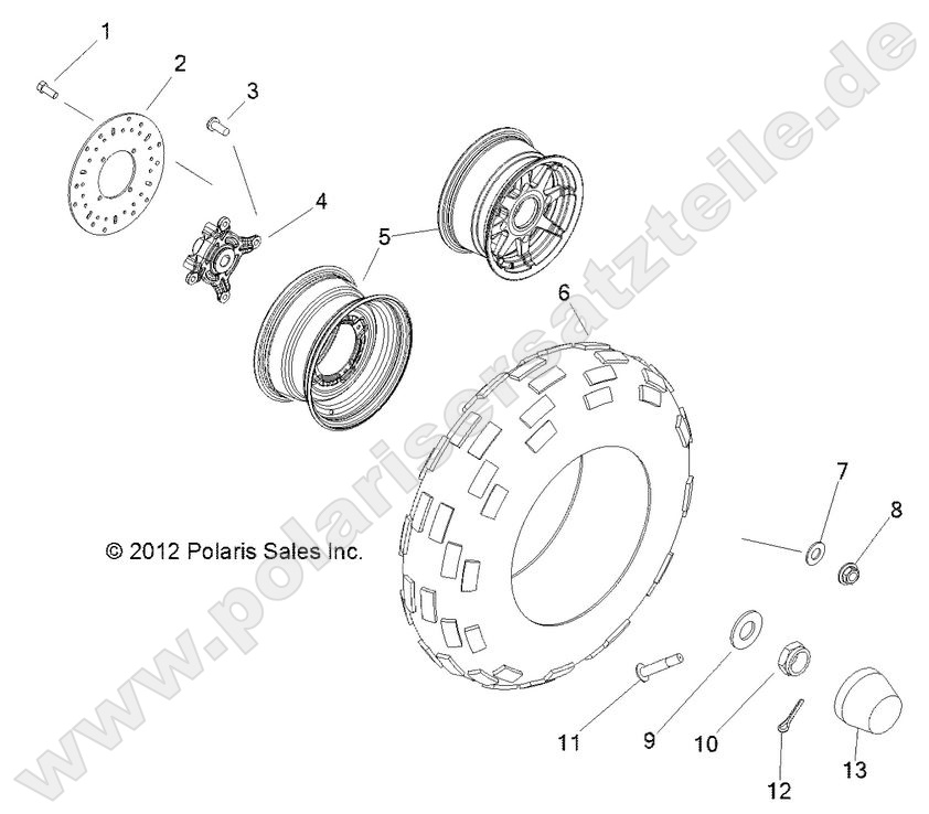 WHEELS, REAR