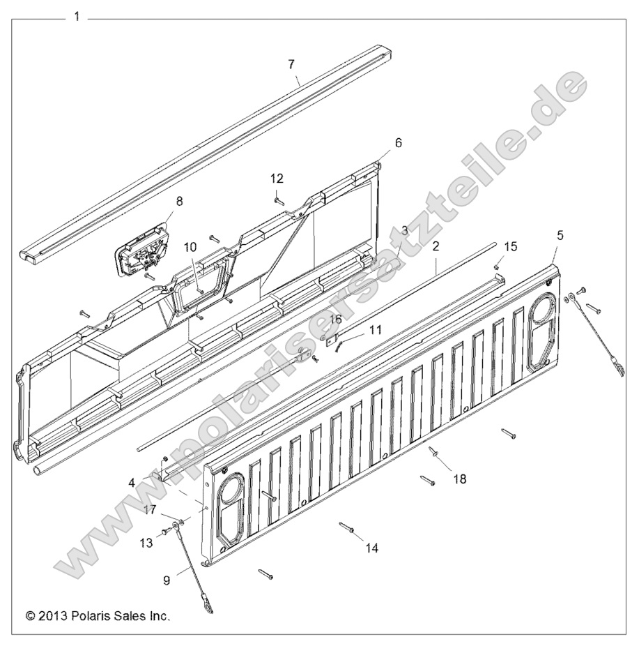 Body, Box Tailgate