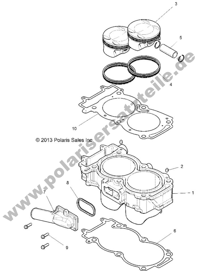ENGINE, CYLINDER AND PISTON ENGINE, CYLINDER AND PISTON