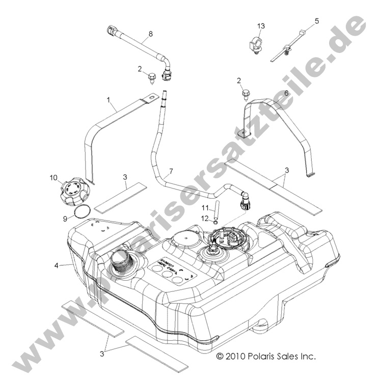 BODY, FUEL TANK BODY, FUEL TANK