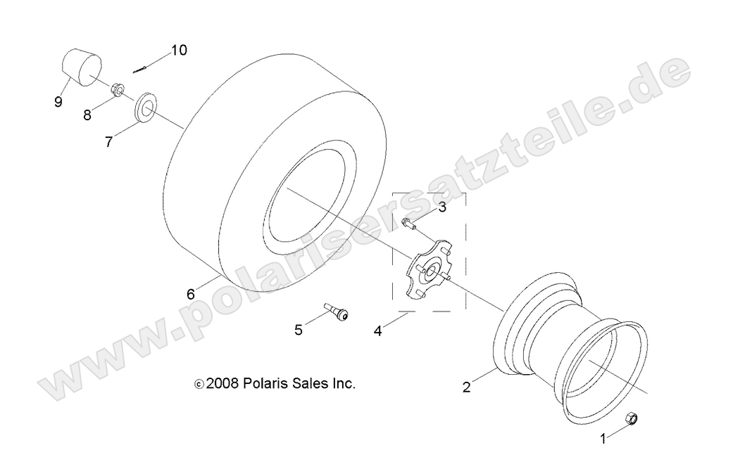 WHEELS, REAR WHEELS, REAR