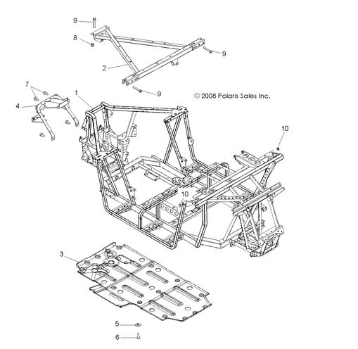 CHASSIS, MAIN FRAME and SKID PLATE