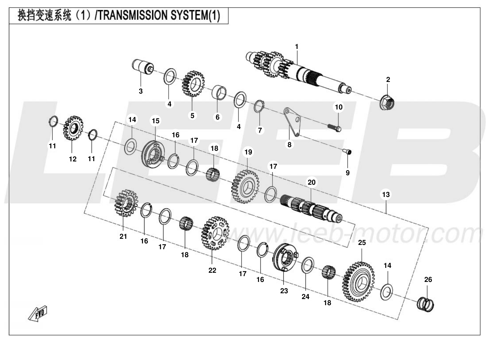 E06-1 TRANSMISSION SYSTEM(1) E06-1 TRANSMISSION SYSTEM(1)