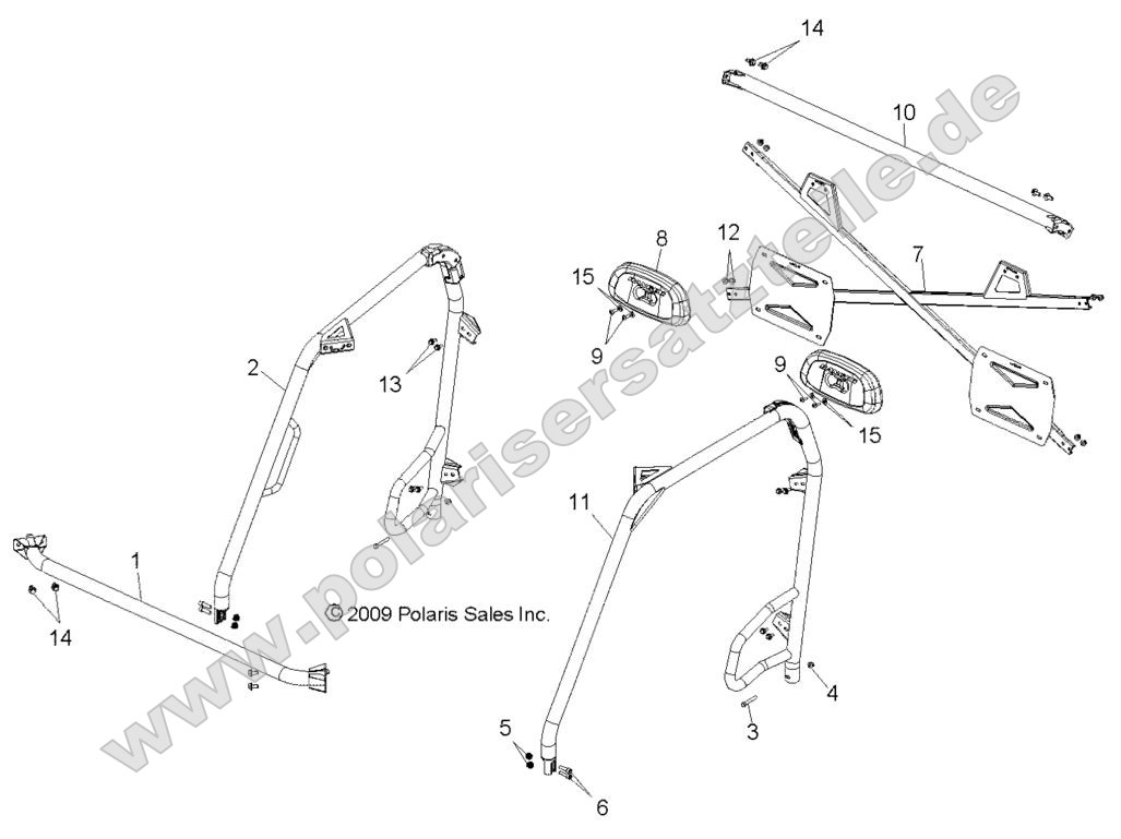 Chassis, Cab Frame