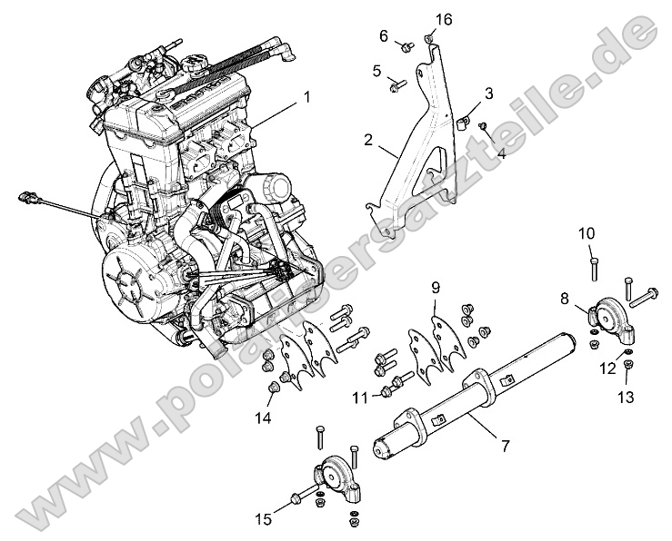 Engine, Mounting Engine, Mounting