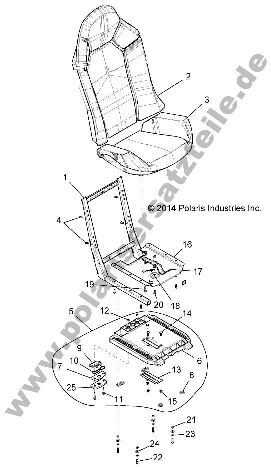 BODY, SEAT ASM. AND SLIDER BODY, SEAT ASM. AND SLIDER
