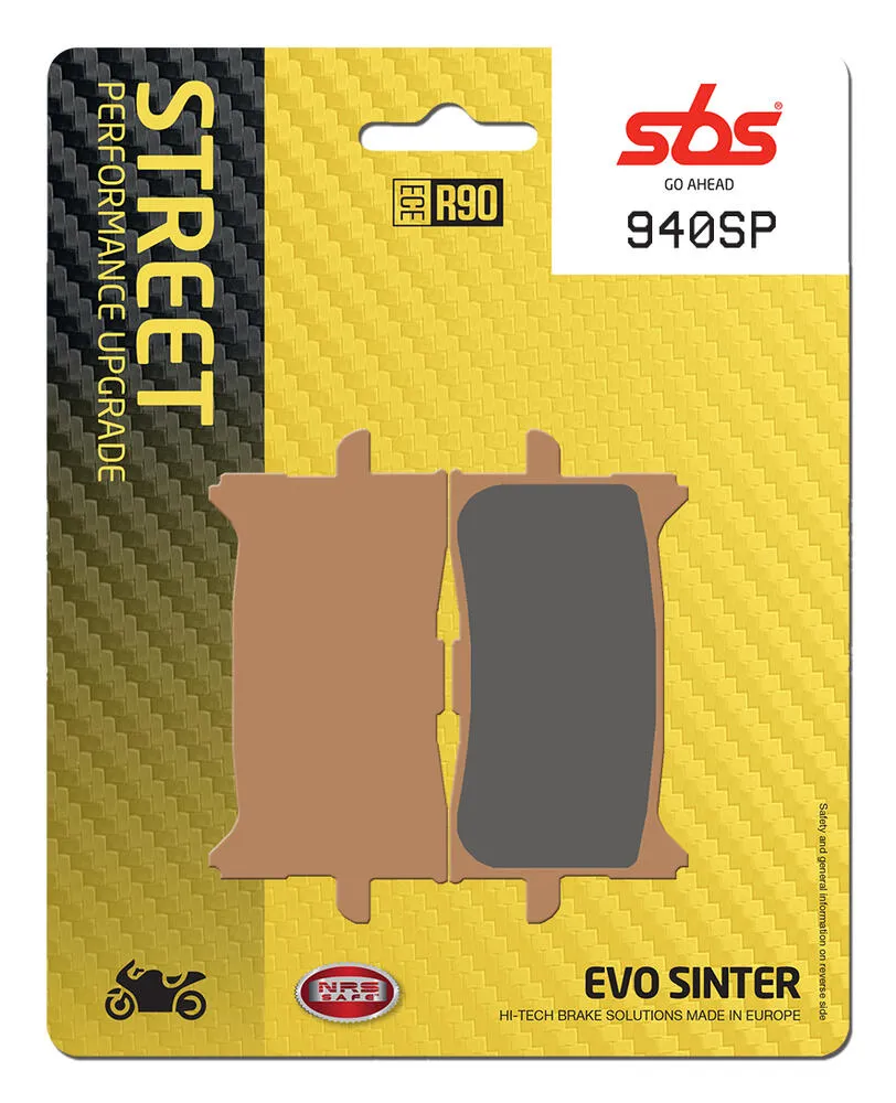 SBS_940_SP SBS Bremsbeläge SP EVO Sintermetall ABE - 940SP