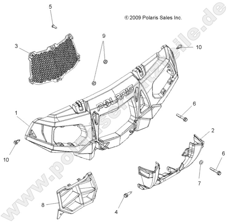 BODY, FRONT BUMPER and MOUNTING BODY, FRONT BUMPER and MOUNTING