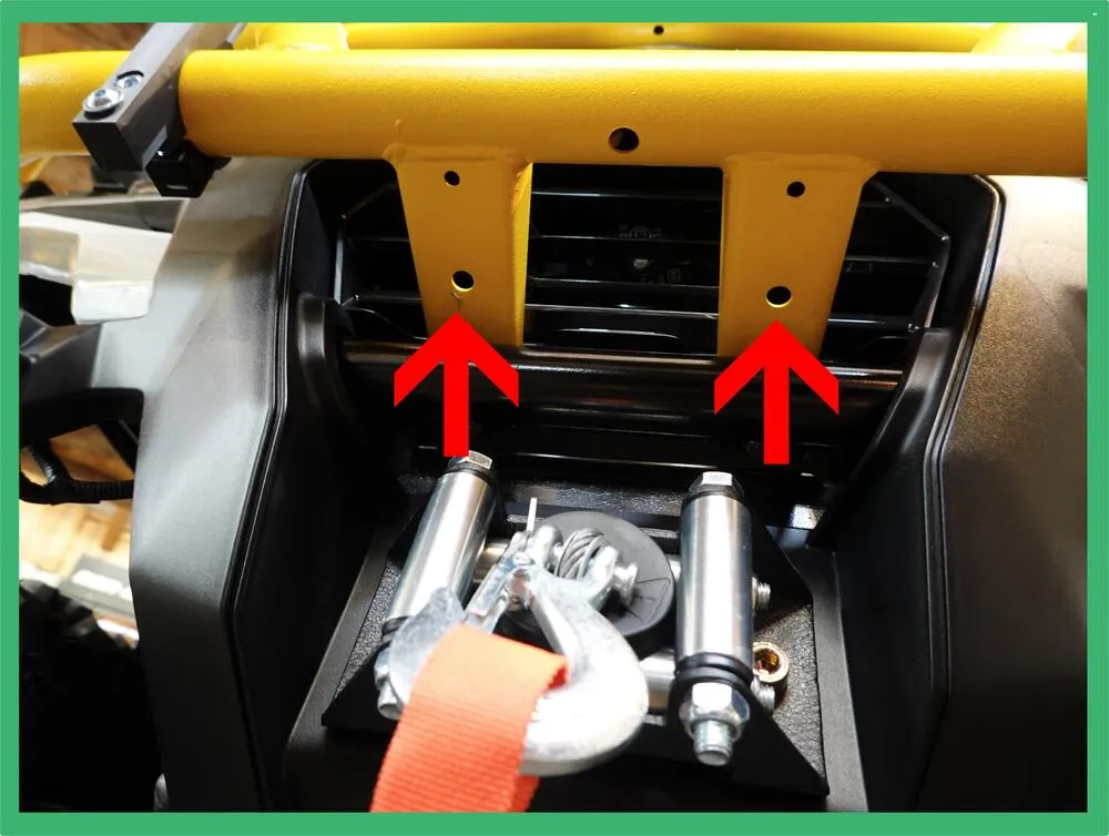 TMP-Kennzeichenhalter-vorne-Nummernschildhalterung-klappbar-Can-Am-Outlander-G2-650-850-1000-10205-Beispiel TMP Kennzeichenhalter vorne / Nummernschildhalterung klappbar - Can-Am Outlander G2 650 / 850 / 1000