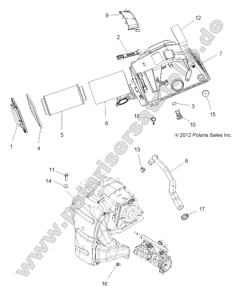 Engine, Air Intake Engine, Air Intake