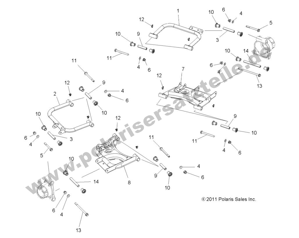 SUSPENSION, REAR CONTROL ARMS SUSPENSION, REAR CONTROL ARMS