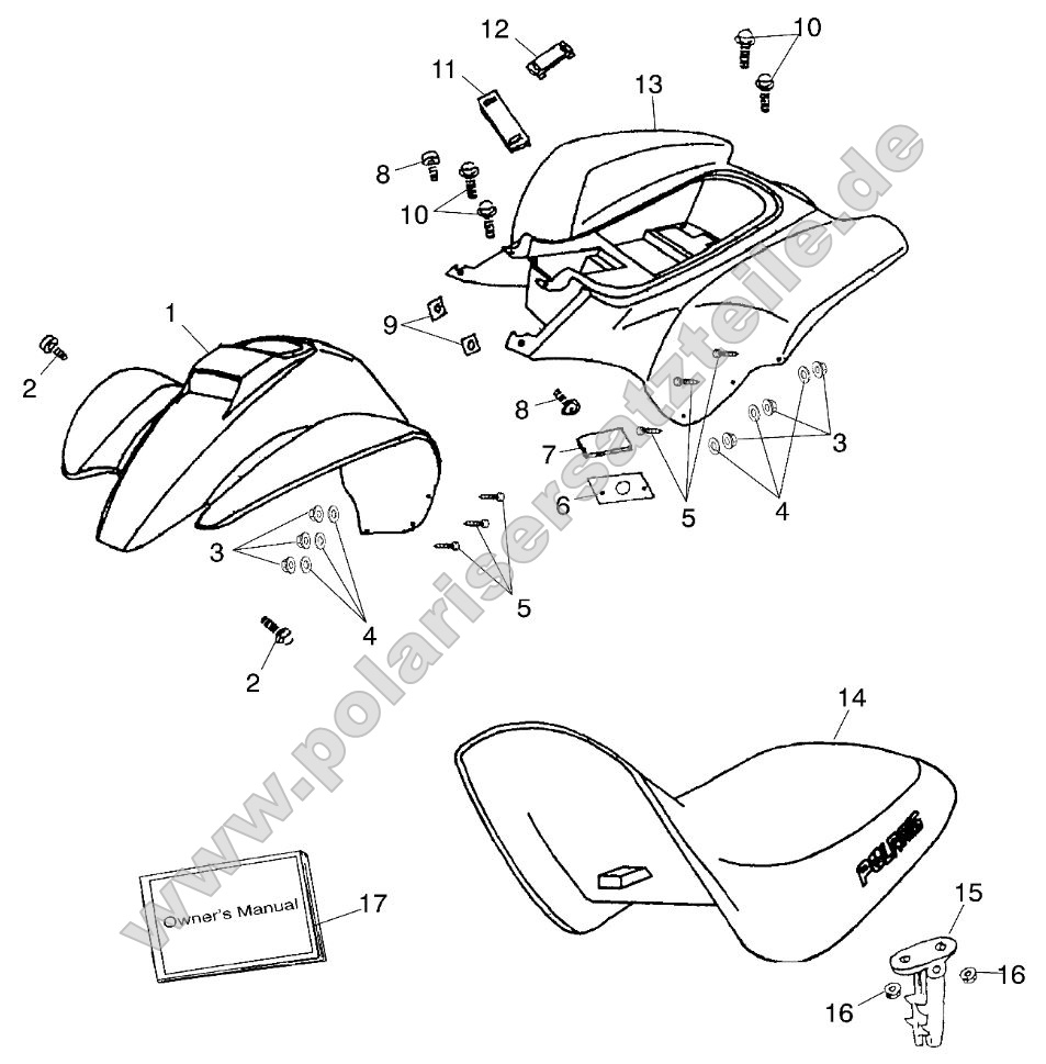Fender/Seat Fender/Seat
