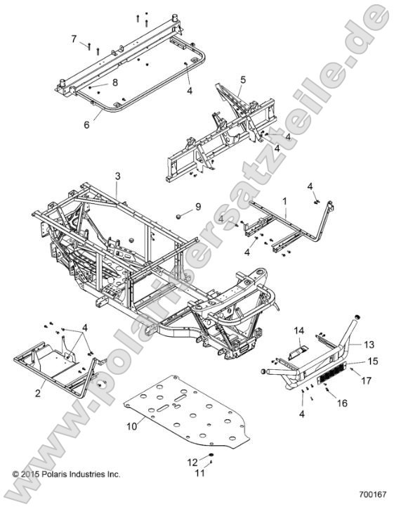 Chassis, Frame and Front Bumper