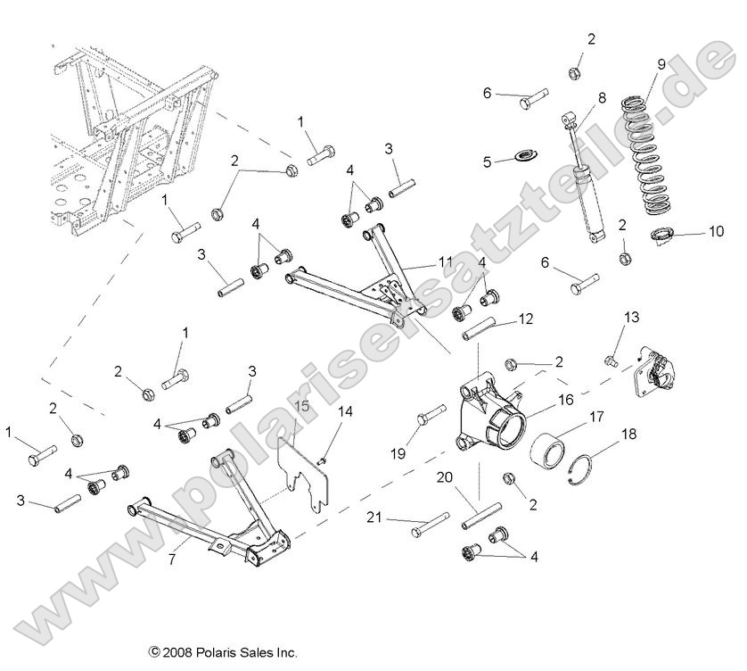 Suspension, Rear