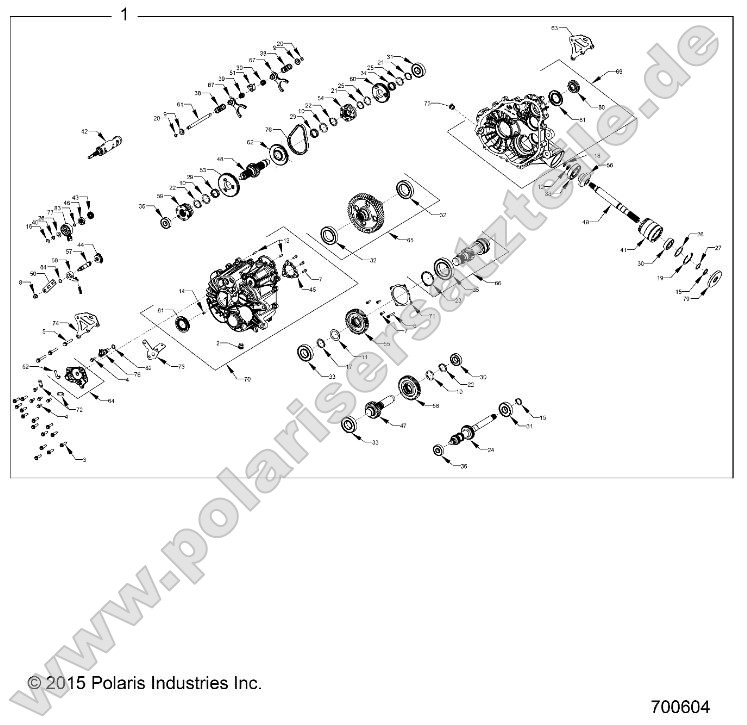 Drive Train, Main Gearcase Drive Train, Main Gearcase