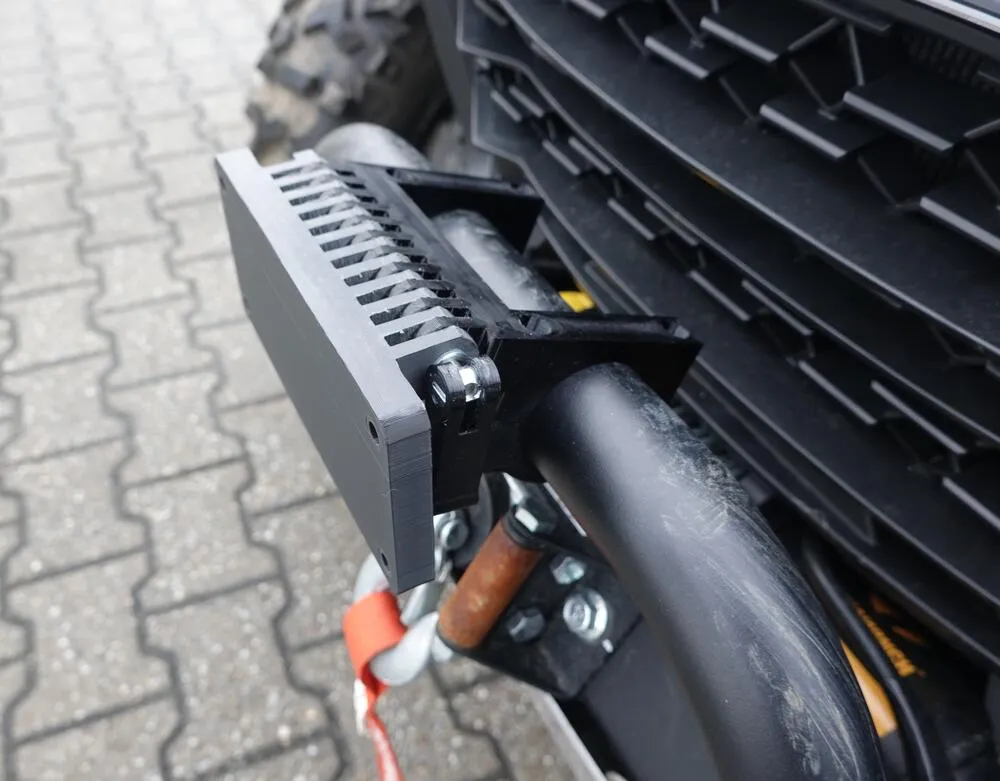 TMP Kennzeichenhalter vorne / Nummernschildhalterung klappbar - Segway Fugleman 1000