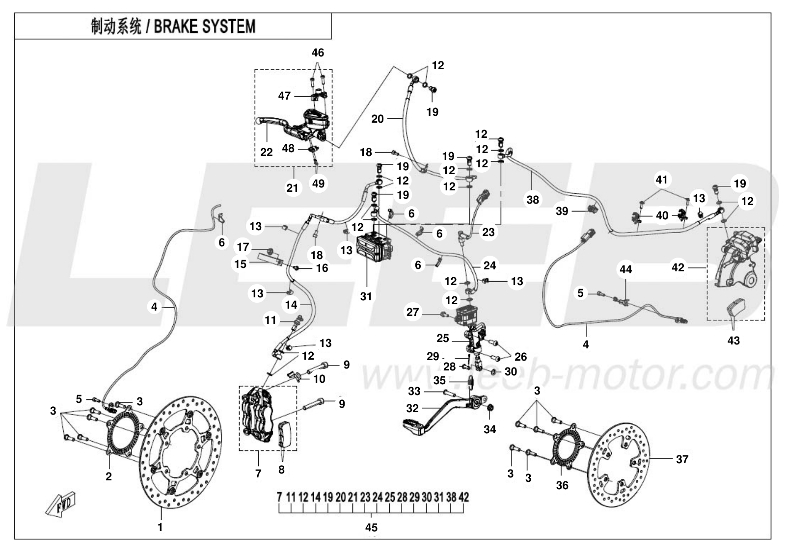 F08 BRAKE SYSTEM F08 BRAKE SYSTEM
