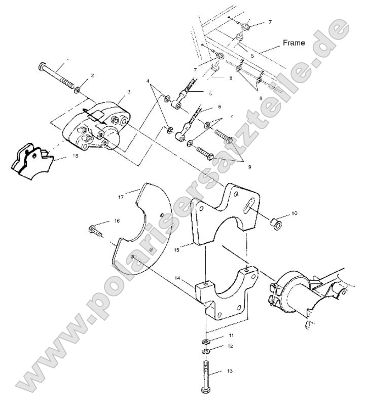 Rear Caliper Mounting Rear Caliper Mounting