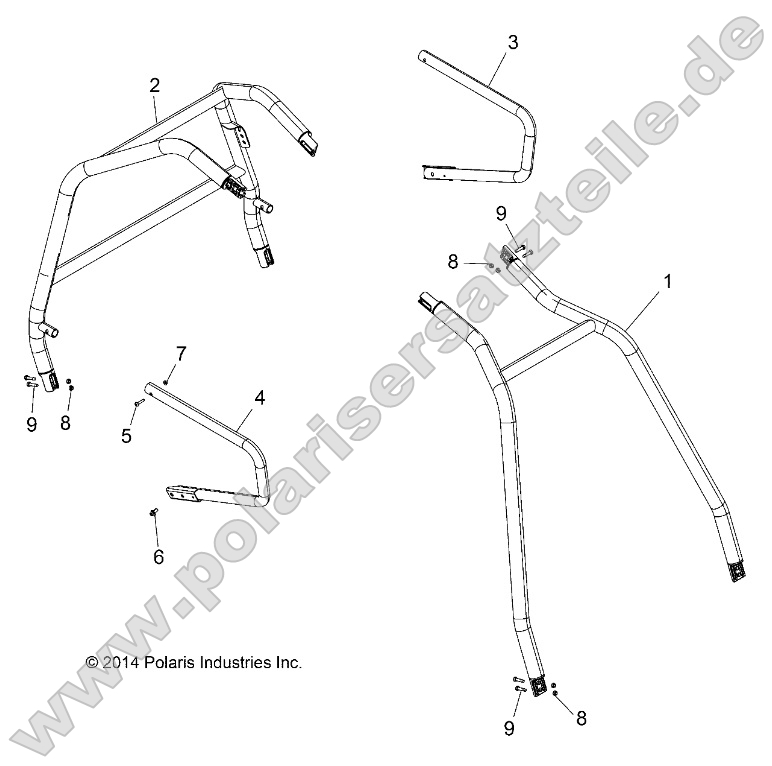 Chassis, Cab Frame and Side Bars