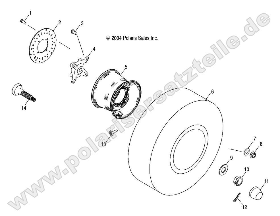 FRONT WHEEL FRONT WHEEL