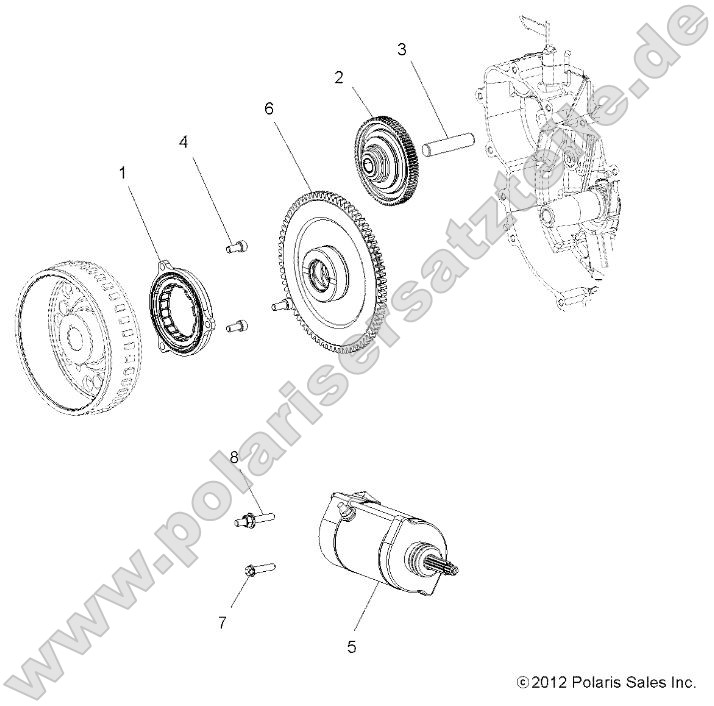 Engine, Starter and Drive Engine, Starter and Drive