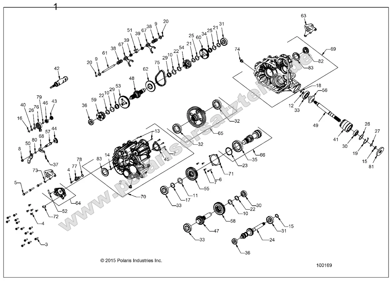 Drive Train, Main Gearcase Drive Train, Main Gearcase