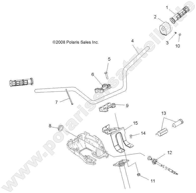 STEERING, HANDLEBAR and CONTROLS STEERING, HANDLEBAR and CONTROLS