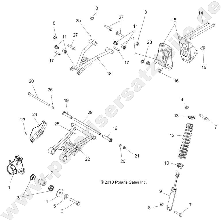 SUSPENSION, REAR