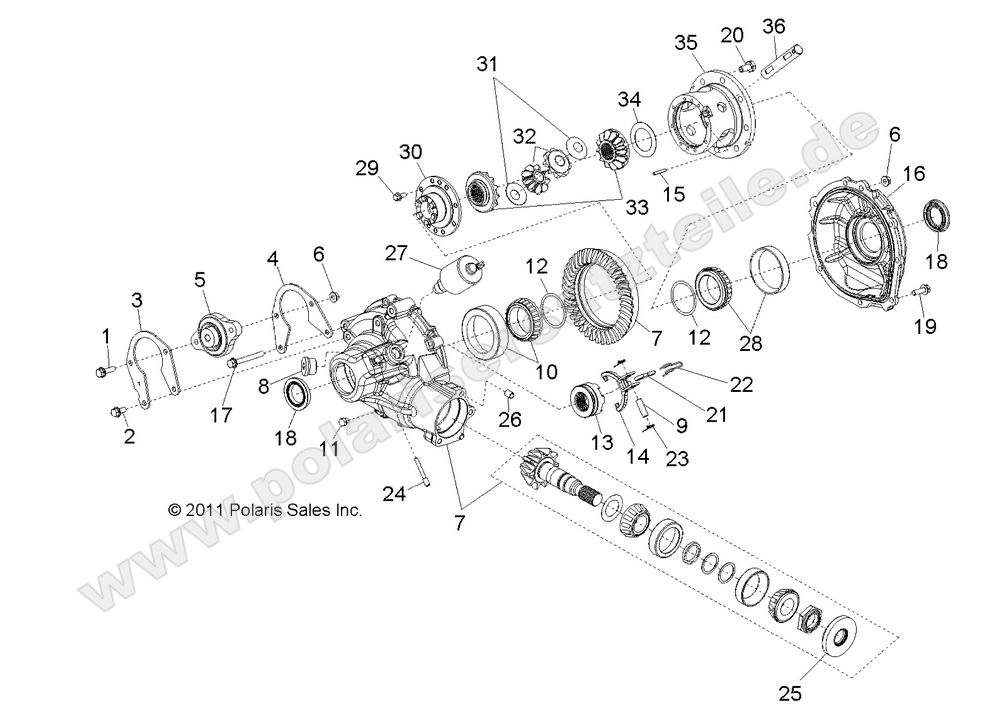 DRIVE TRAIN, GEARCASE, DIFFERENTIAL, INTERNAL COMPONENTS DRIVE TRAIN, GEARCASE, DIFFERENTIAL, INTERNAL COMPONENTS