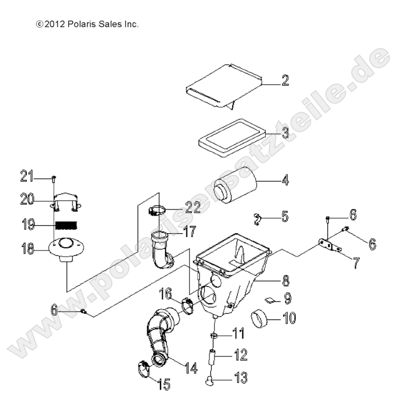 ENGINE, AIR INTAKE SYSTEM ENGINE, AIR INTAKE SYSTEM