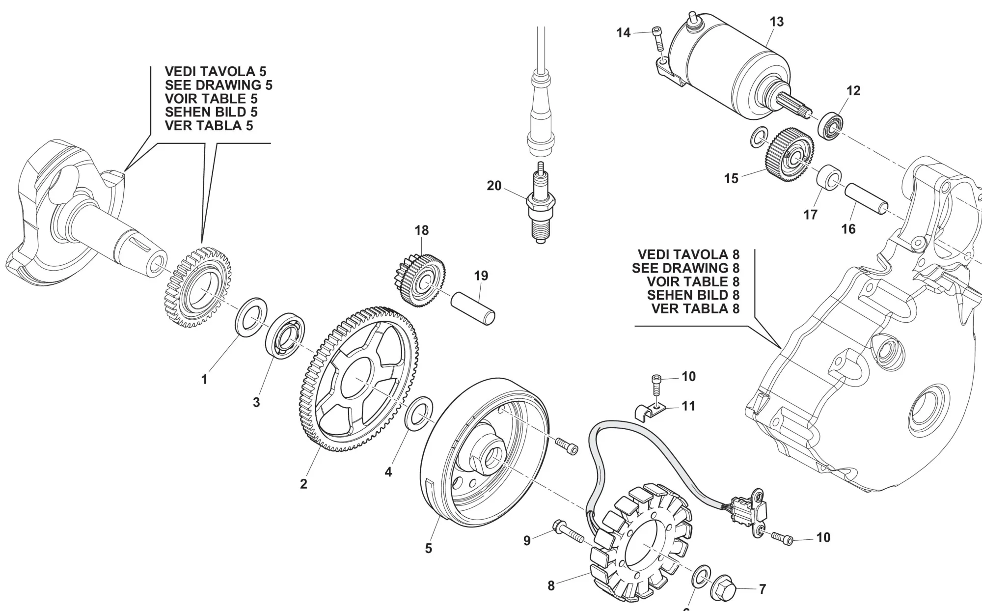 Lichtmaschine / Zündung Lichtmaschine / Zündung