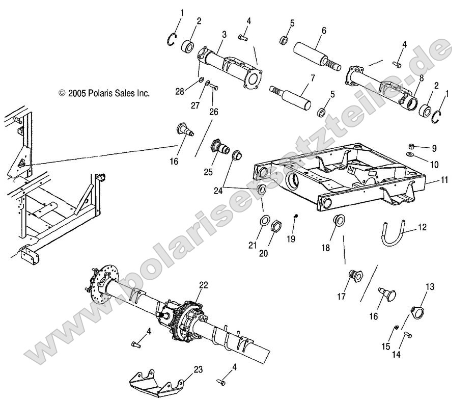 Chassis, Swing Arm