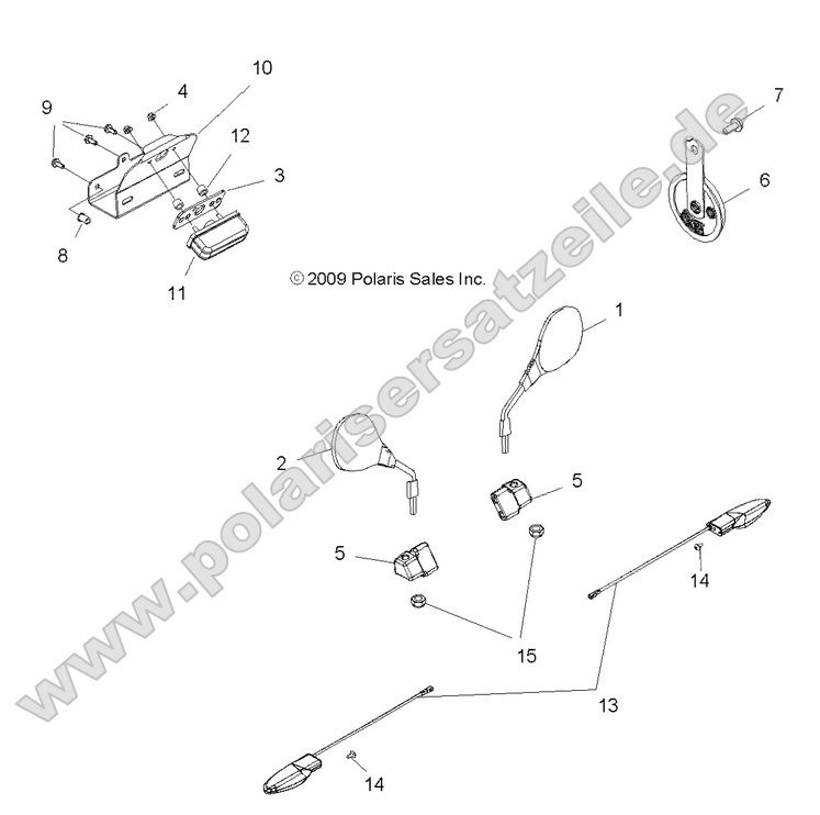 ELECTRICAL, TURN SIGNALS, HORN and MIRRORS ELECTRICAL, TURN SIGNALS, HORN and MIRRORS