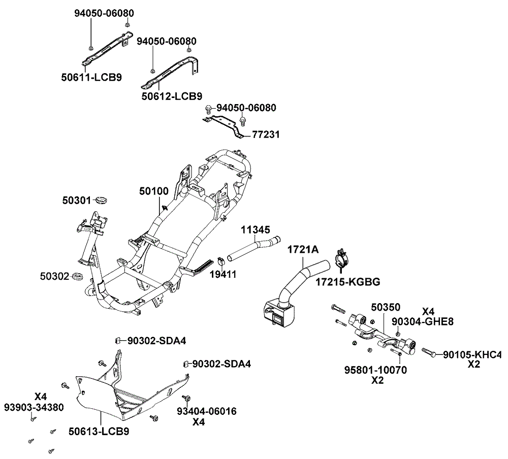 Rahmen Chassis