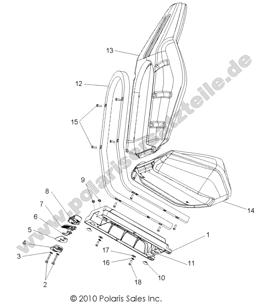 BODY, SEAT ASM. BODY, SEAT ASM.