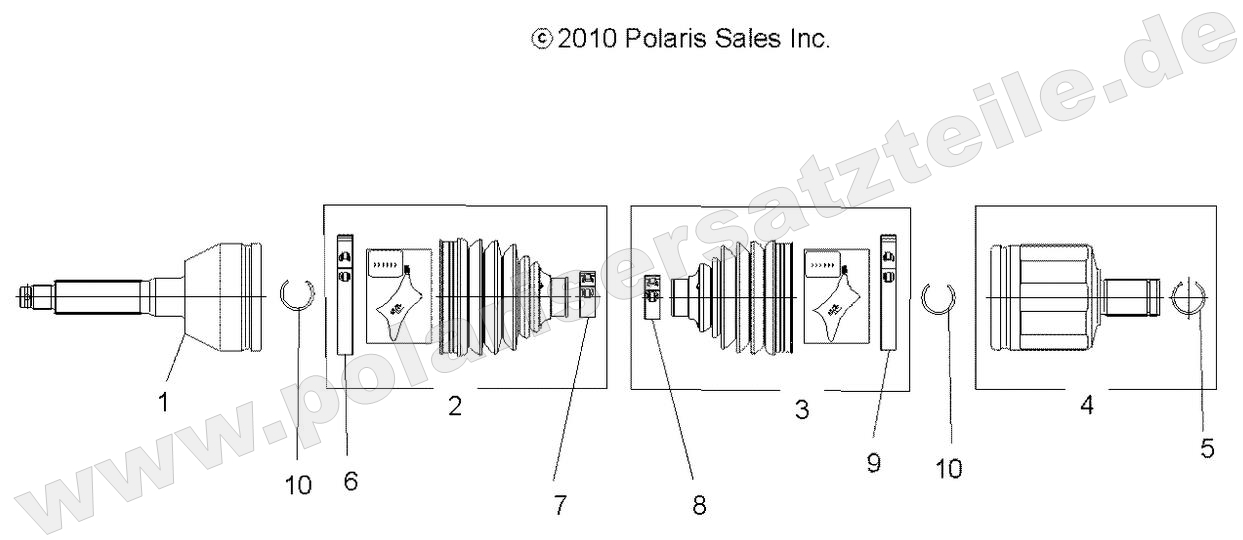 DRIVE TRAIN, FRONT DRIVE SHAFT DRIVE TRAIN, FRONT DRIVE SHAFT