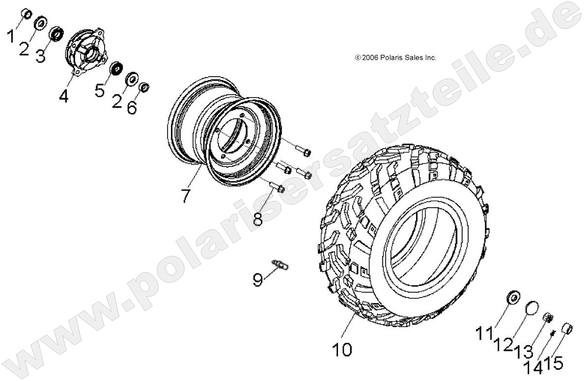WHEELS, FRONT
