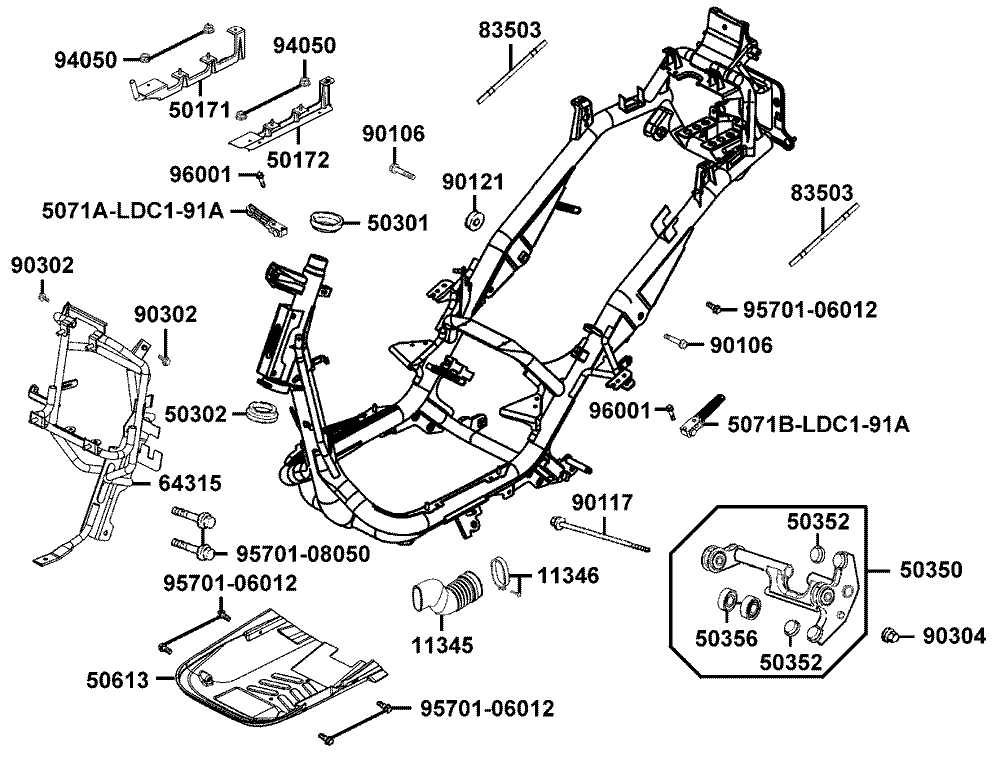 Rahmen Chassis