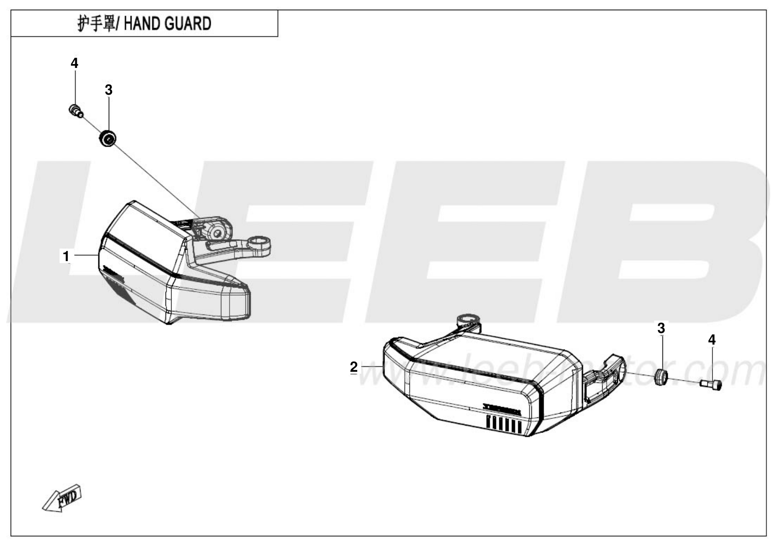 F10-3_pinehi HAND GUARD